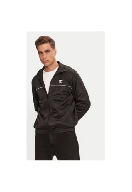 Мъжки суитшърт -  304487620 - Полиестер - Черен - Черен