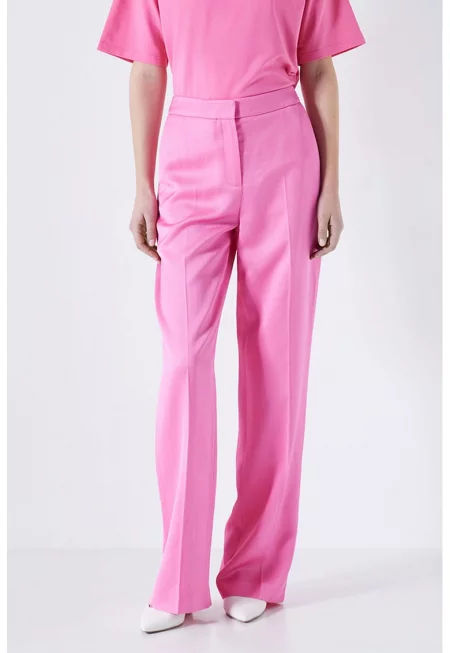 Официален панталон с лиосел - Фуксия