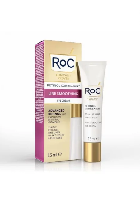 Околоочен крем против бръчки - Retinol Correction Line Smoothing Eye Cream -  15 ml