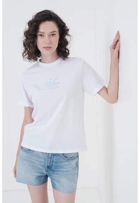 Памучна тениска с лого