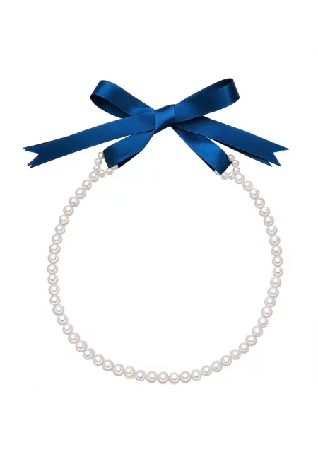 Перлено колие - Бял