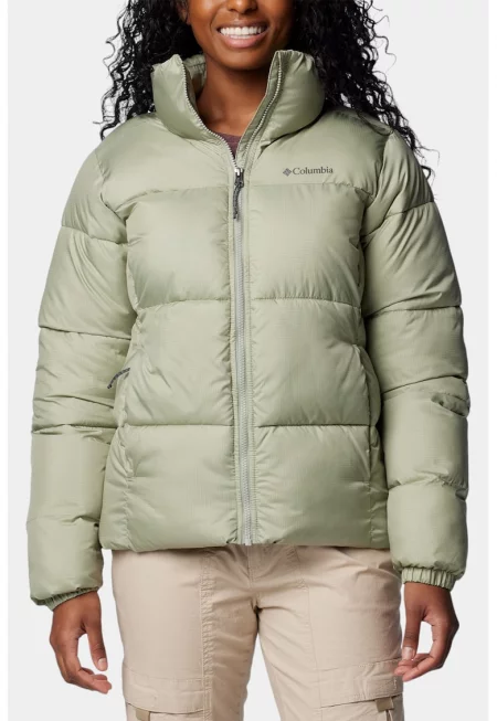 Подплатено зимно яке Puffect II - Бледозелен
