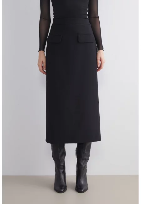 Права пола с обшити джобове