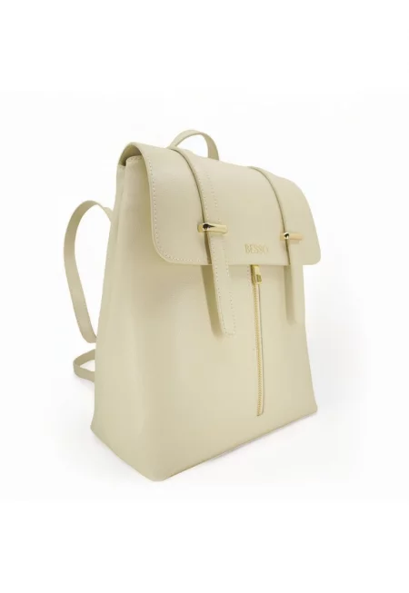 Раница от естествена кожа Ritmo Cittadino - Cлонова кост