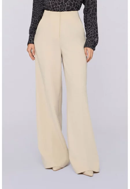 Разкроен панталон с висока талия