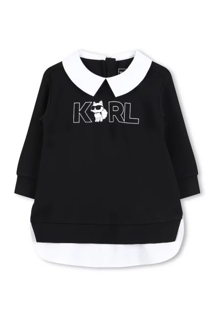 Рокля-суитшърт с дизайн 2 в 1