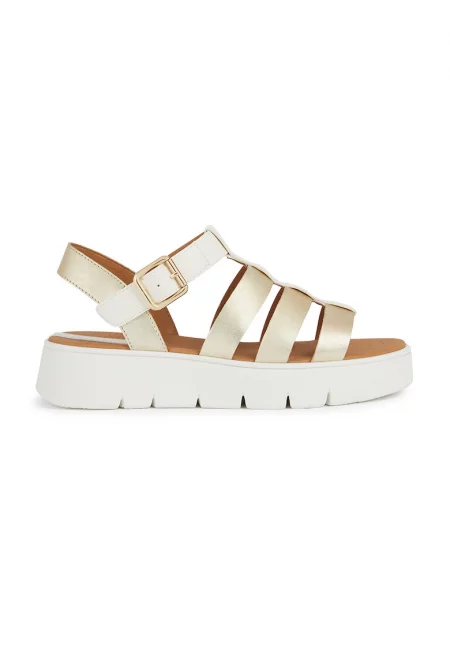 Сандали Dandra с каишки - Златист