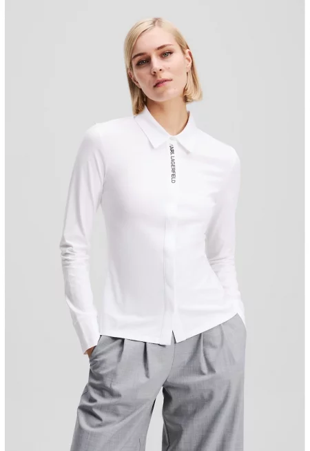 Слим тениска с лого