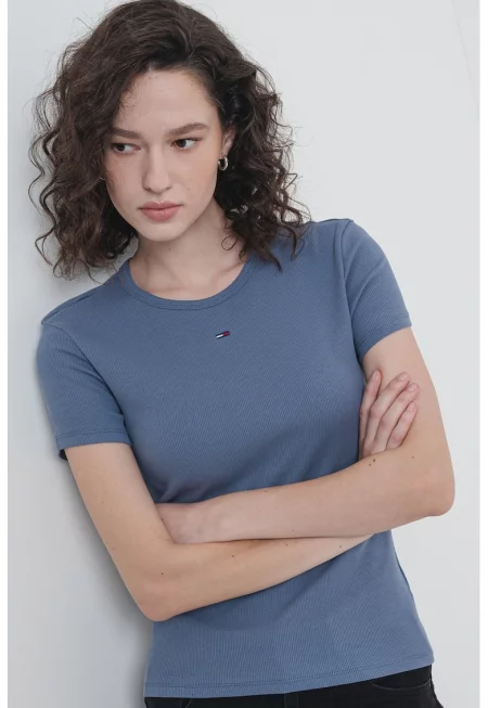 Слим тениска с рипс