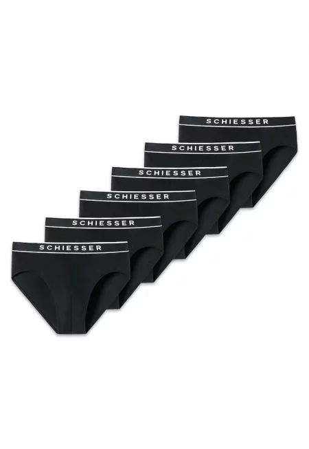 Слипове с лого на талията - 6 чифта