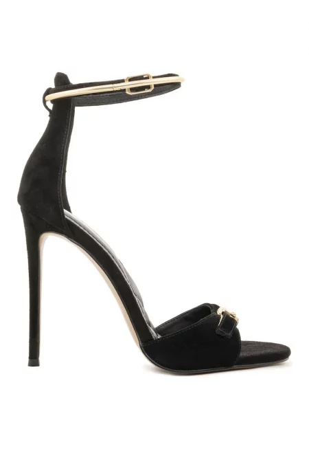 Tasia Stiletto Suede Sandals