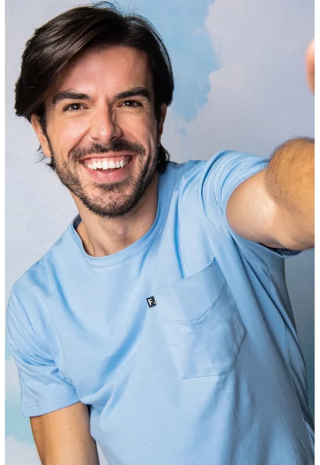 Тениска с джоб