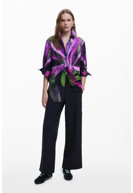 Уголемена риза с лиосел