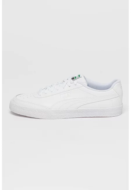 Унисекс спортни обувки Oslo Vulc с кожа - Бял