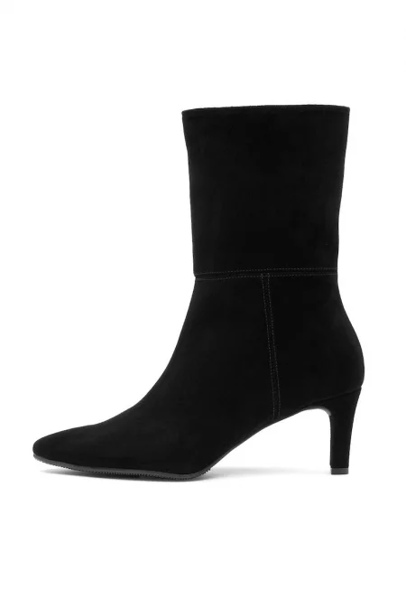Велурени боти Kaya с цип