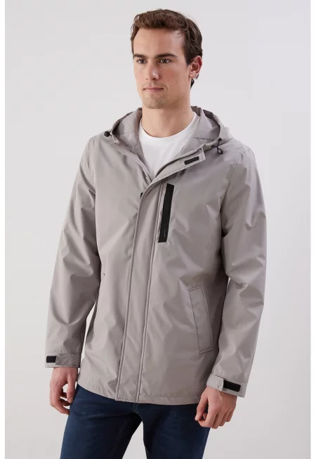 Яке с цип и качулка