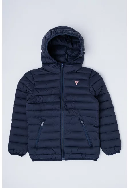 Зимно олекотено и капитонирано яке с качулка