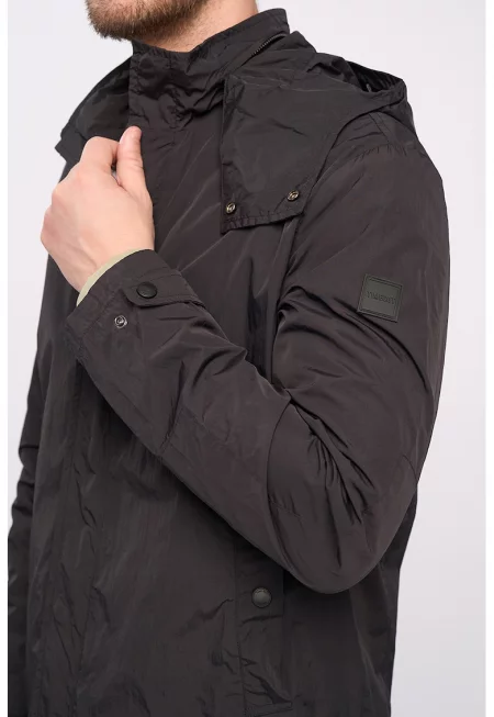 Зимно яке с качулка и цип