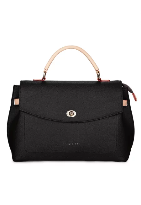 Чанта  Ella black city bag