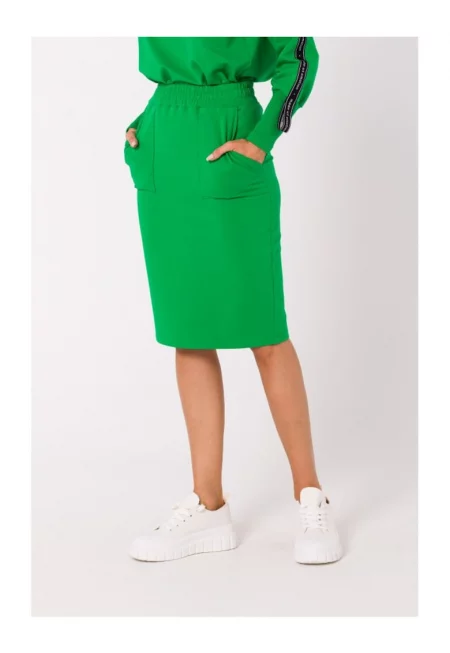 Дамска пола Made of Emotion - Gyaltsen - M728 - Мини - Зелен