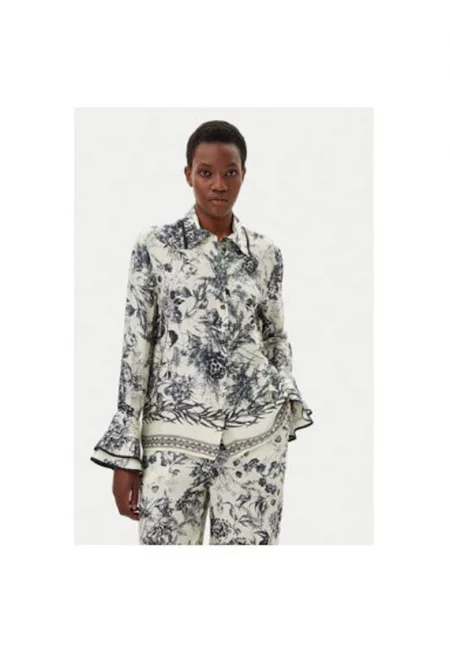 Дамска риза  P25CPCA00101 - Вискоза - 44 EU - Многоцветна
