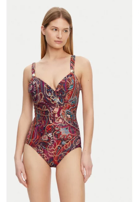 Дамски бански костюм -  305152749 - Полиамид/Еластан - Многоцветен