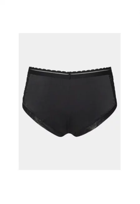 Дамски боксерки -  303814823 - Найлон/Еластан - Черни