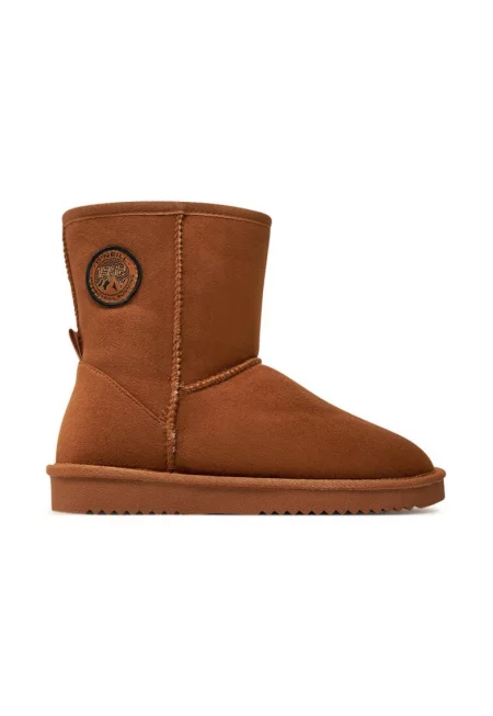 Дамски боти -  72038 - Текстил - Кафяви