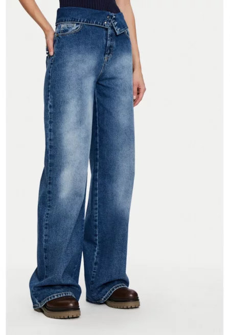 Дамски дънки -  304812033 - Памук - Син - Син