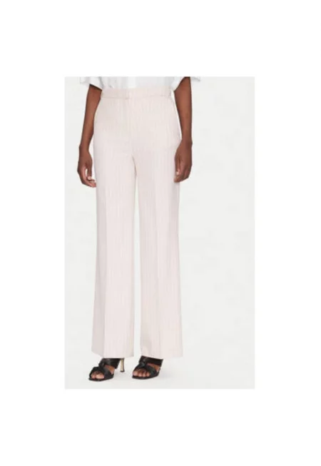 Дамски панталон  251-PVIVI.F - Полиестер/Вискоза - Екрю