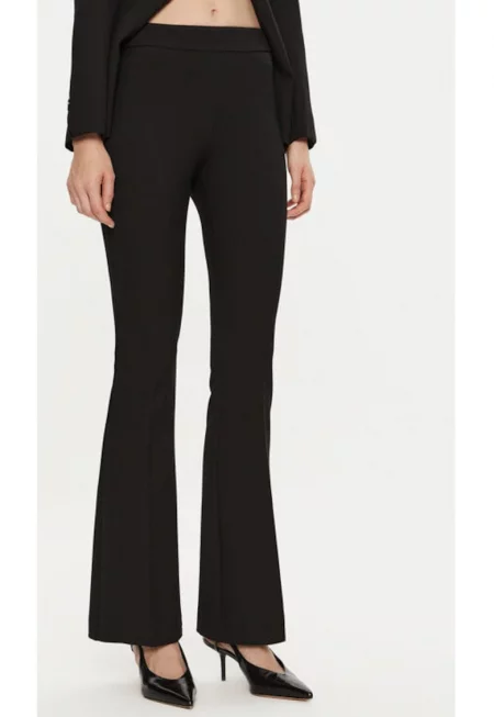 Дамски панталон -  304362408 - Полиестер/Вискоза - Черен - Черен