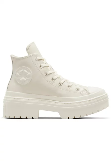 Дамски спортни обувки  Chuck Taylor All Star с грайферна кожена платформа