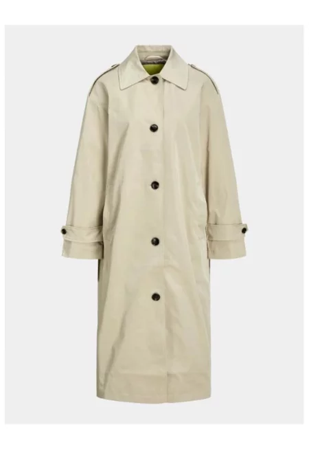 Дамски тренч -  303042226 - Полиестер - Бежов - Бежов