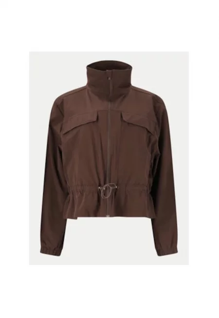 Дамско яке -  304092848 - Полиамид - - Кафяв