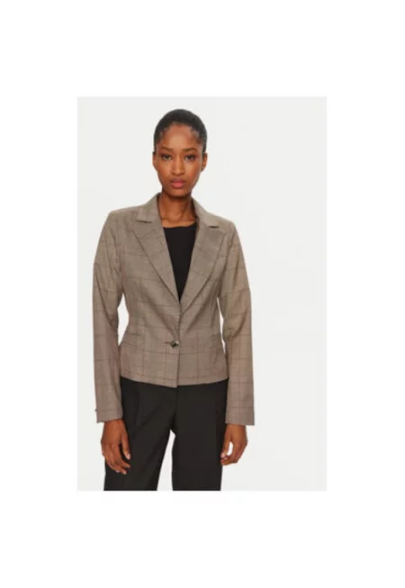 Дамско яке -  304484216 - Полиестер/Вискоза - Бежово