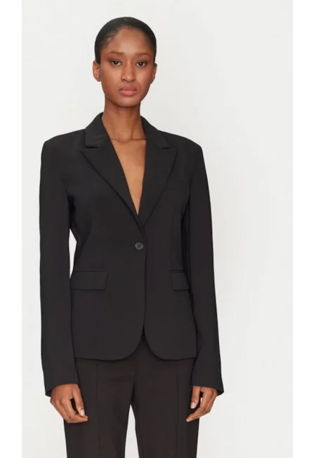 Дамско яке -  304580796 - Полиестер/Вискоза - Черно