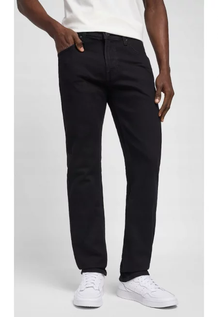 Дънки  Daren - права кройка - черни - памучни - Черен