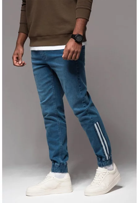 Дънки тип джогър с регулируема талия