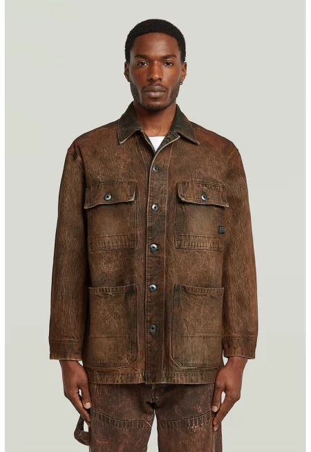 Дънково яке Chore с предни джобове