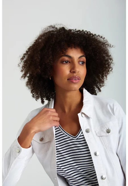 Дънково яке с остра яка