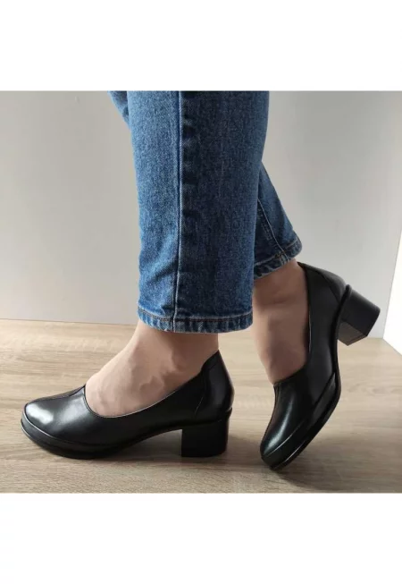 Ежедневни дамски обувки  120409 Black - черни - Черен