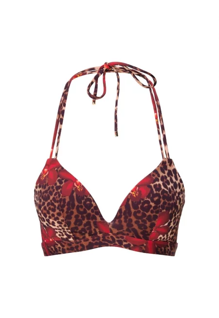 Горен бански с животинска шарка - Многоцветен