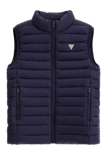 Капитониран елек с джобове