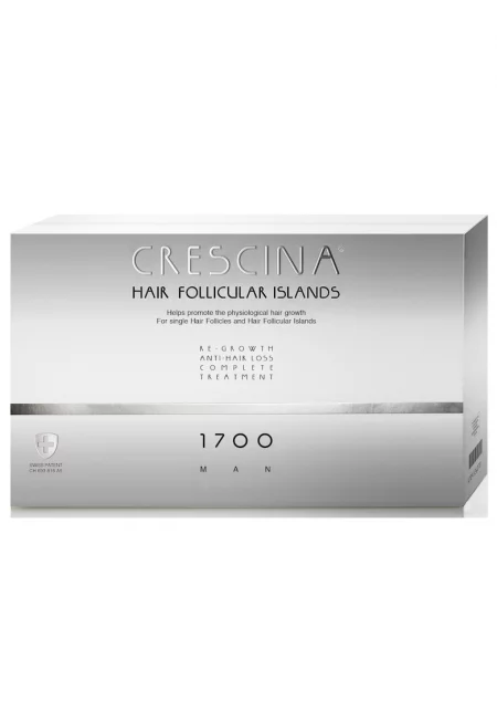 Лечение против изтъняване на косата при мъже  Follicular Islands 1700 - 10+10 ампули
