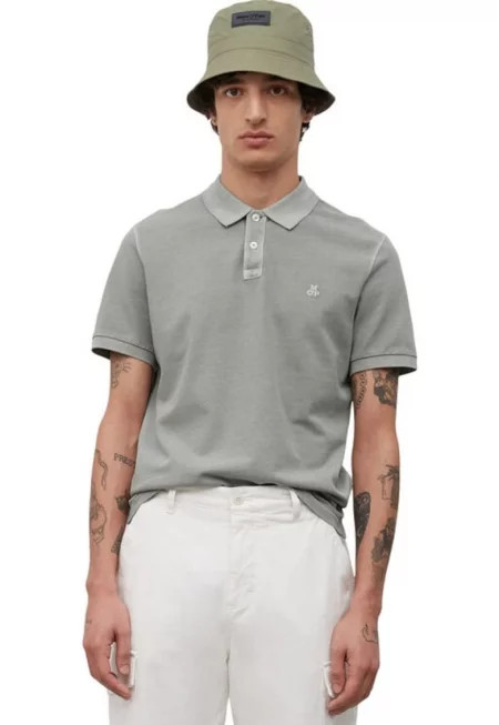 Мъжка тениска -  4669 - сива - памук