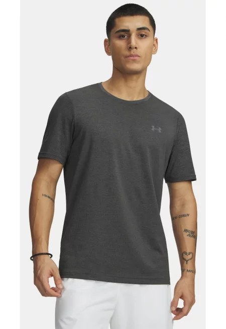Мъжка тениска  UA Vanish Elite Seamless SS - Черен