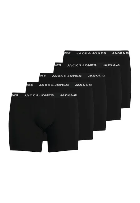 Мъжки боксерки  4178 - Памук - 5 чифта - Черен