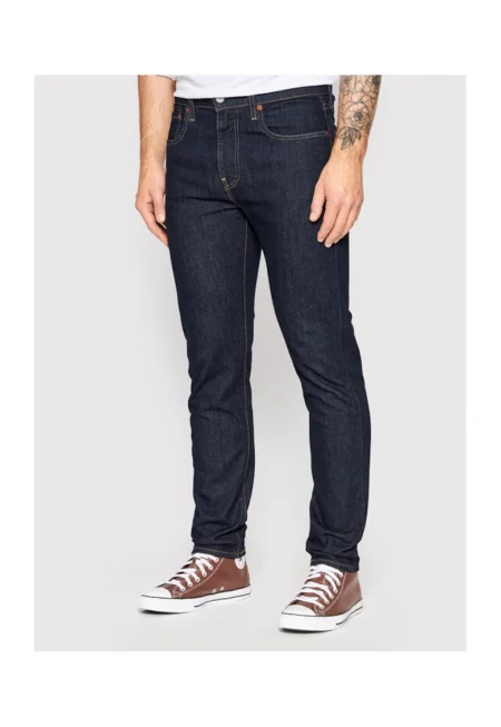 Мъжки дънки -  301341482 - Памук - Син - Син