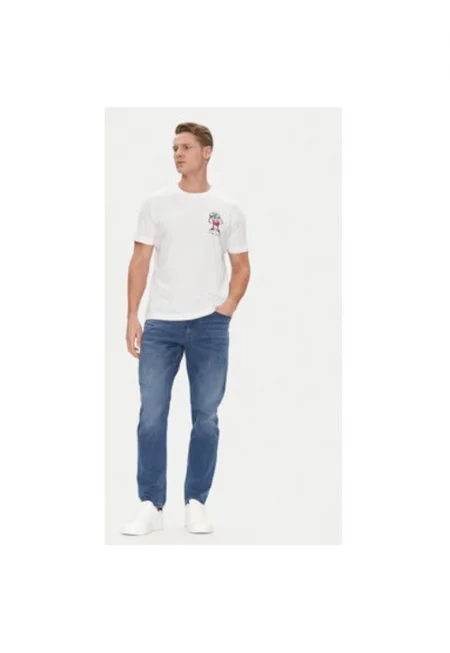 Мъжки панталон  10020032 30047421 - Памук/Лиосел - Син - Син