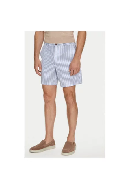 Мъжки шорти -  304508905 - Памук - Син